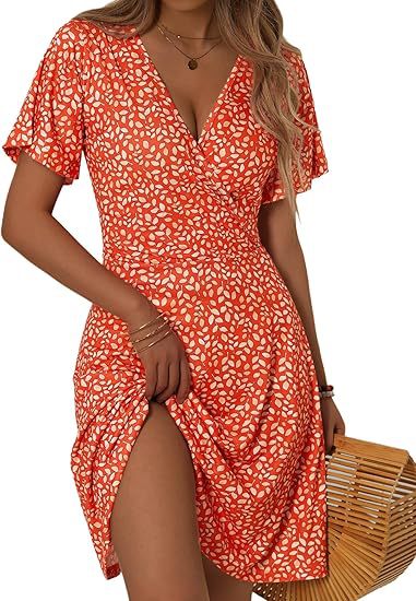Blossomé™ - Elegantes geblümtes Minikleid für Frauen