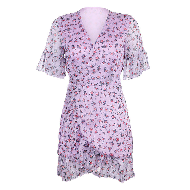 Blumiges Boho Sommerkleid von Elarova