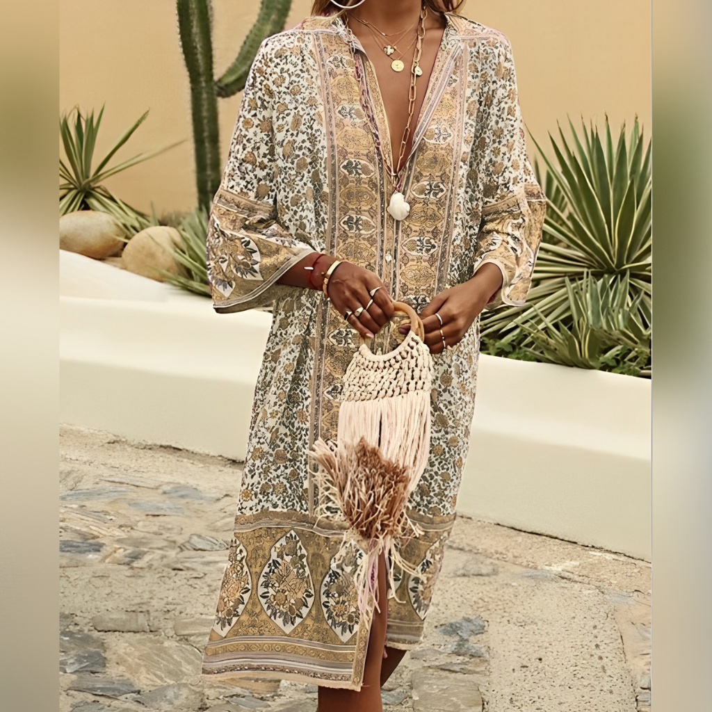 Boho-Chic Kleid von Zarina