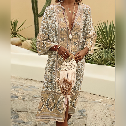 Boho-Chic Kleid von Zarina