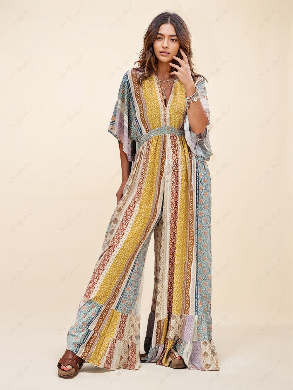 Boho Damen Jumpsuit von Qadriyyah