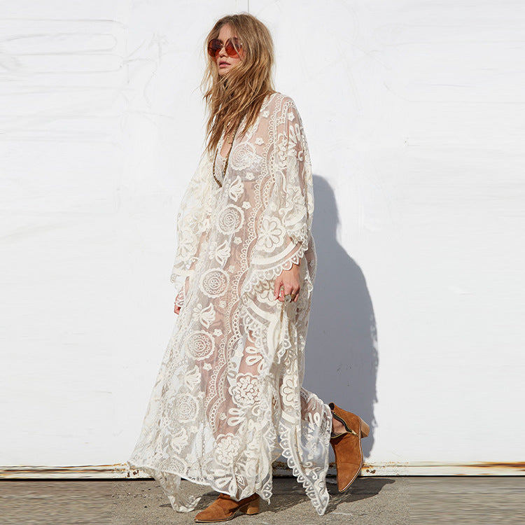Boho Spitzenkleid von Elarova für die Strandparty