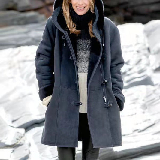 Elarova |  Braune elegante Jacke für Damen