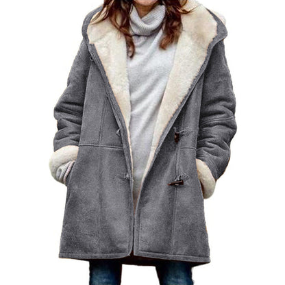 Elarova |  Braune elegante Jacke für Damen