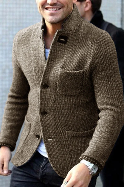 Elarova |  Button-Down-Blazer für Herren