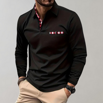 Herren Poloshirt Kurzarm Baumwolle Modern - Elarova