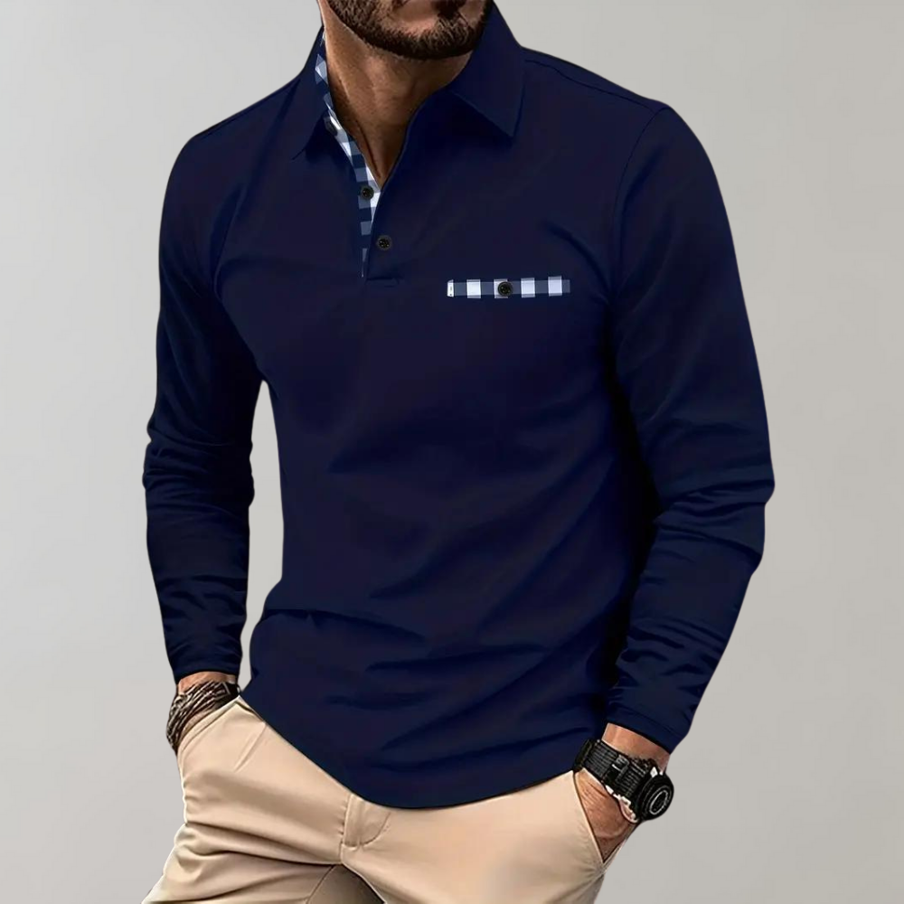 Herren Poloshirt Kurzarm Baumwolle Modern