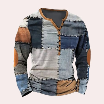 Herren Sweatshirt Stilvoll Casual Luca