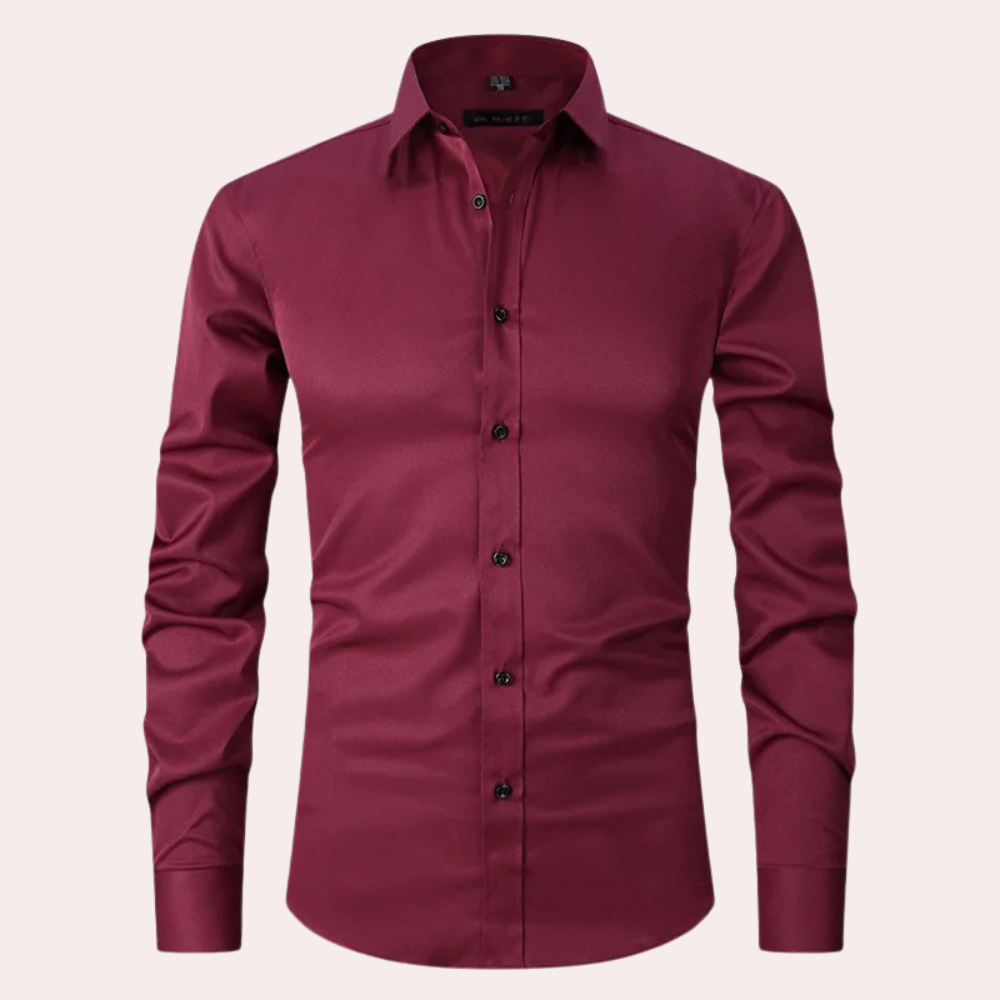 Elegantes Stretch-Hemd Italienisch Modern - Elarova