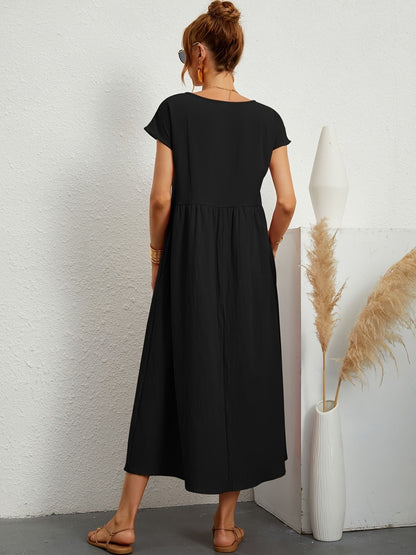 Camille | Kleid mit Rundhalsausschnitt
