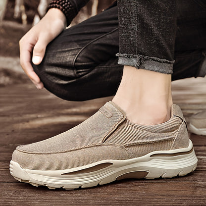 CanvasFlex™ – Atmungsaktive Herren Loafers mit Slip-On Komfort