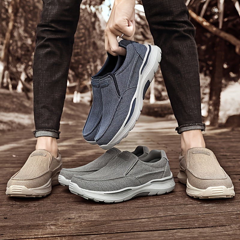 CanvasFlex™ – Atmungsaktive Herren Loafers mit Slip-On Komfort