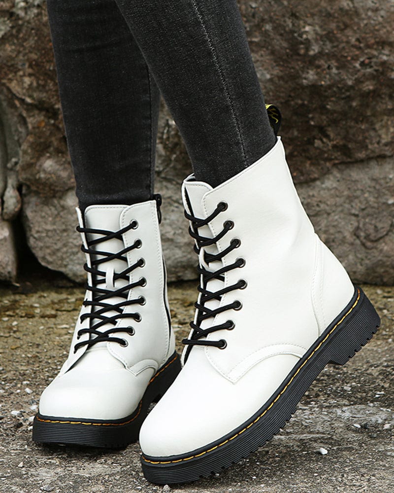Celandine Lederschnürstiefel