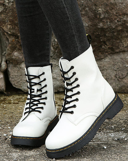 Celandine Lederschnürstiefel