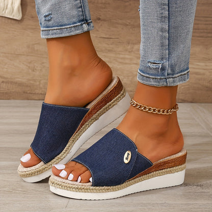 Variant image for Celmiva™ – Damen Plateau Sandalen Mit Komfort Und Eleganz Für Den Sommer-19