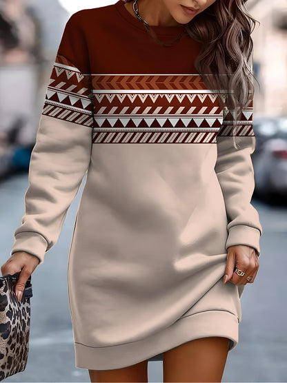 Charlotta: bequemes, stylisches Oversize-Sweatshirtkleid