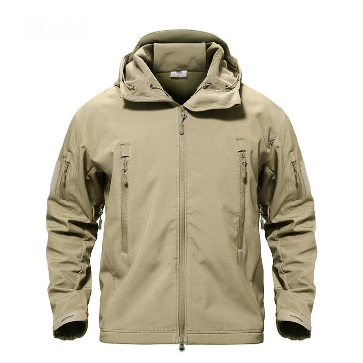 Chase: Wasserdichte Jacke mit Fleecefutter