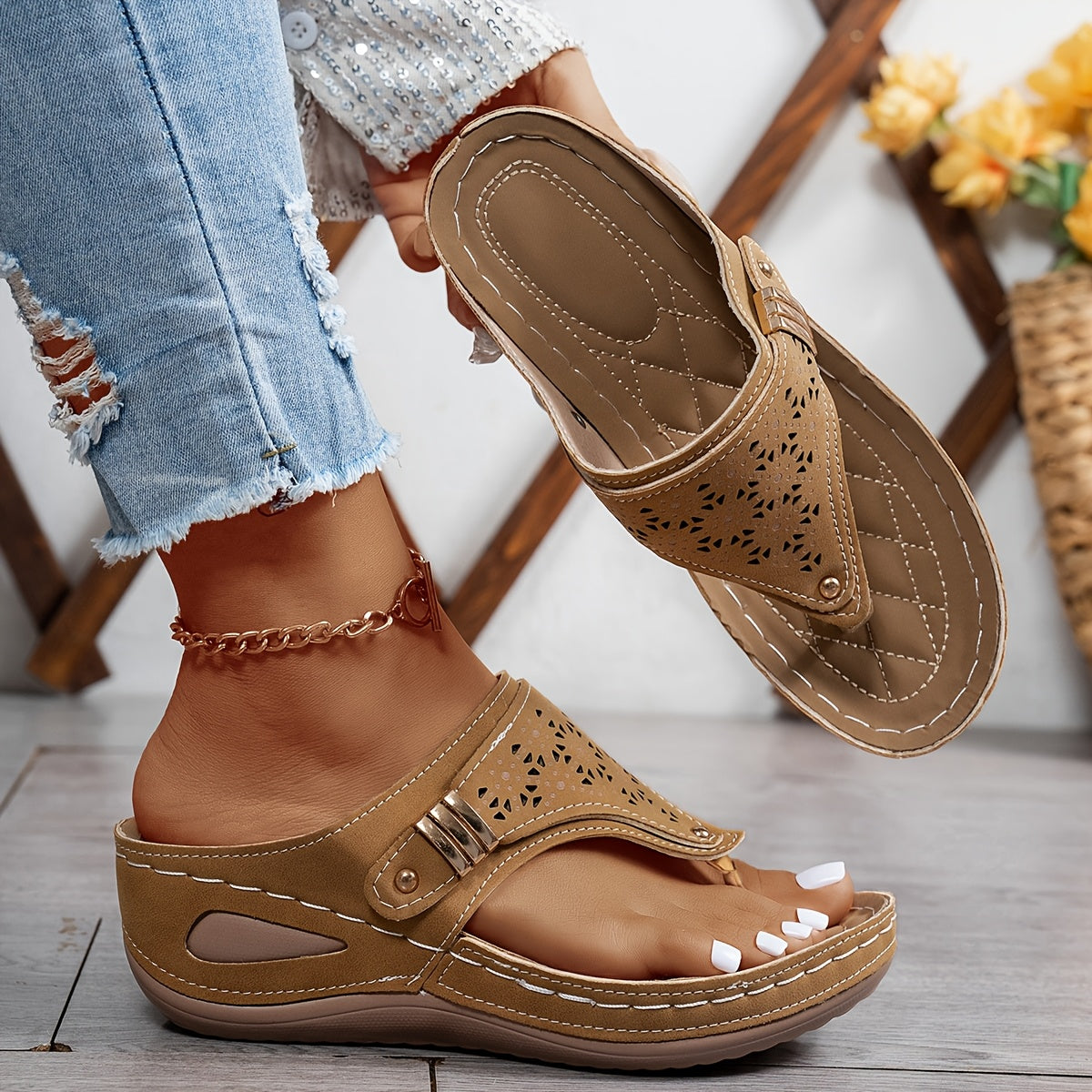 ComfortAura™ – Moderne Orthopädische Sandalen Damen