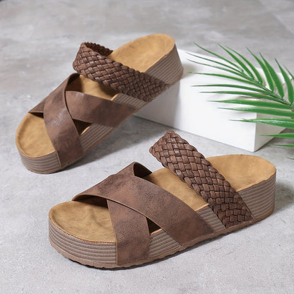 ComfortBloom™ – Modische Damen Slide Sandalen mit Ergonomischer Sohle