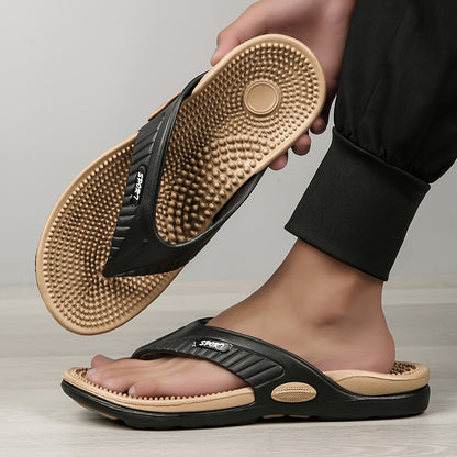 ComfortPulse™ – Herren Flipflops mit Massage Fußbett