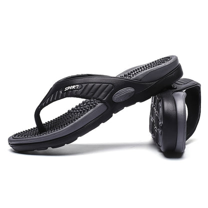 ComfortPulse™ – Herren Flipflops mit Massage Fußbett