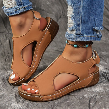 ComfyBelle™ – Elegante Damen Keilsandalen mit ergonomischem Komfortfußbett