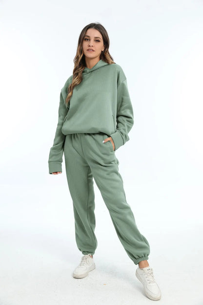 ComfyBlend™ – Hoodie & Jogginghose Set fur Damen