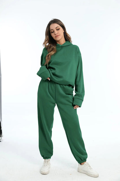 ComfyBlend™ – Hoodie & Jogginghose Set fur Damen