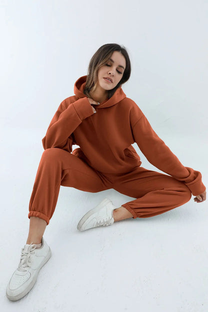 ComfyBlend™ – Hoodie & Jogginghose Set fur Damen