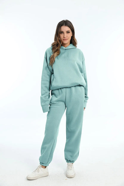ComfyBlend™ – Hoodie & Jogginghose Set für Damen