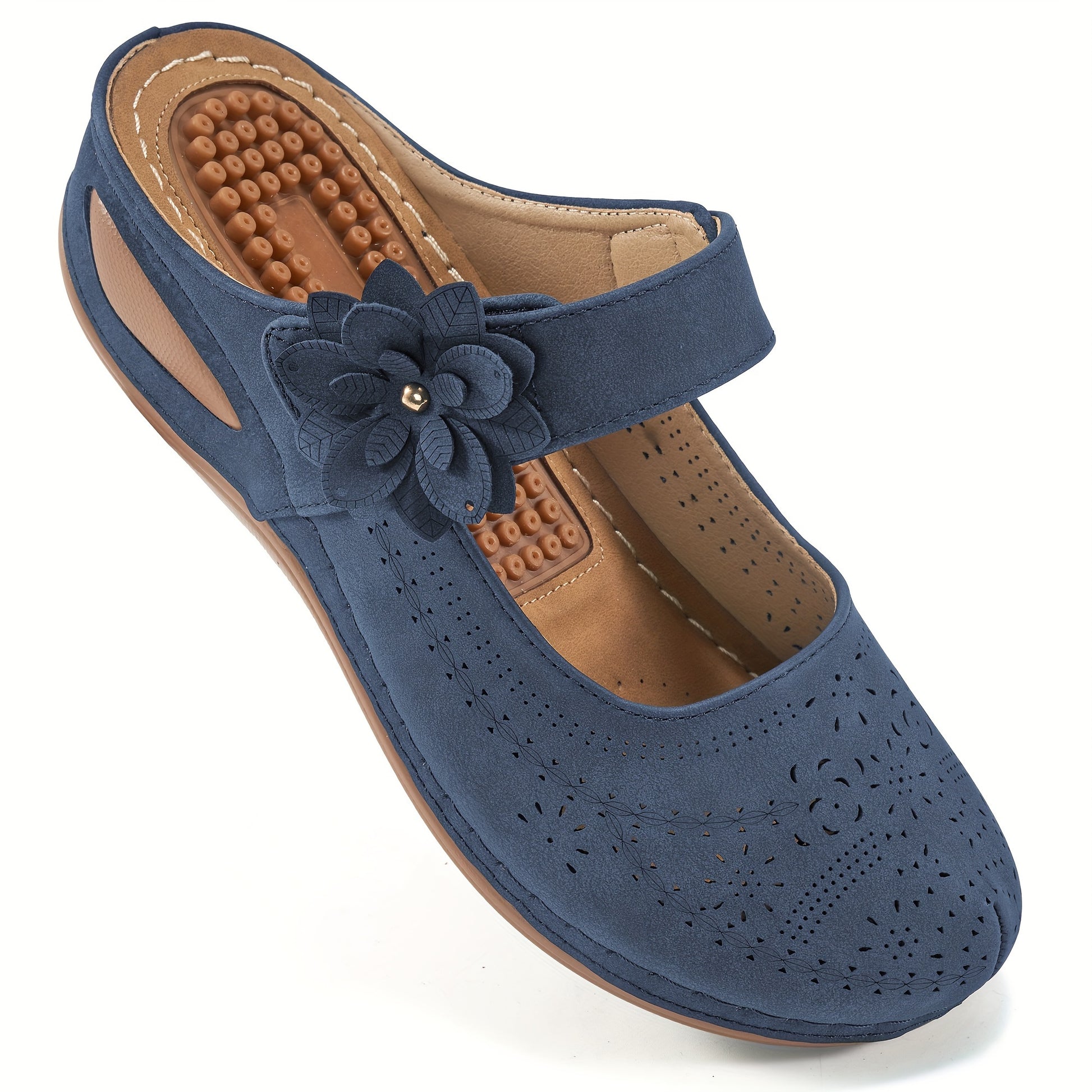 ComfyBloom™ – Elegante Damen Pantoletten mit Blumenmuster