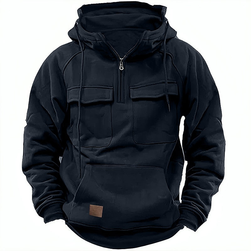 Coole Kapuzenjacke mit Reißverschluss - Timo