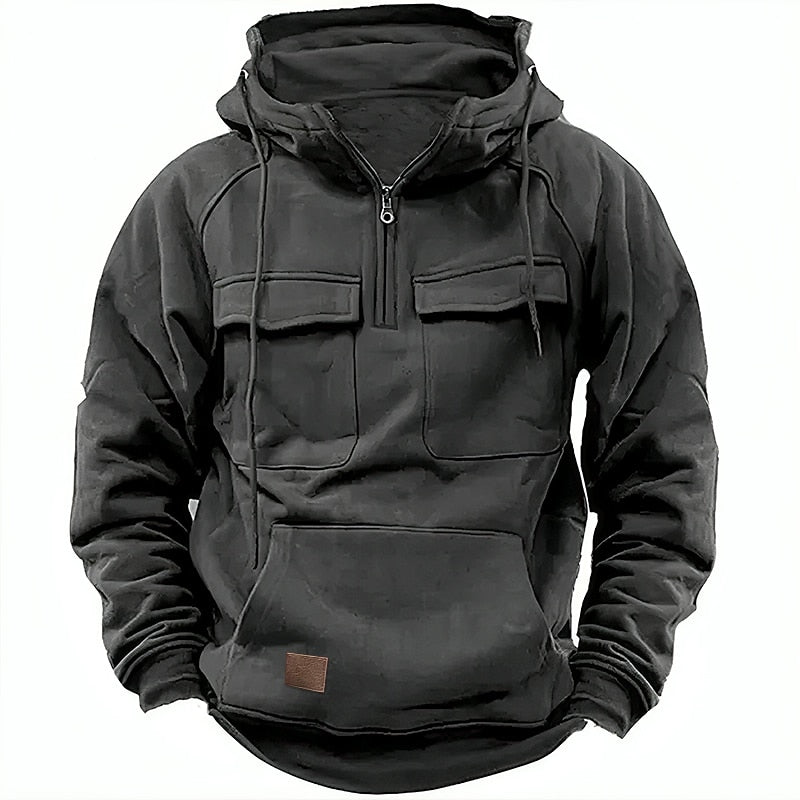 Coole Kapuzenjacke mit Reißverschluss - Timo
