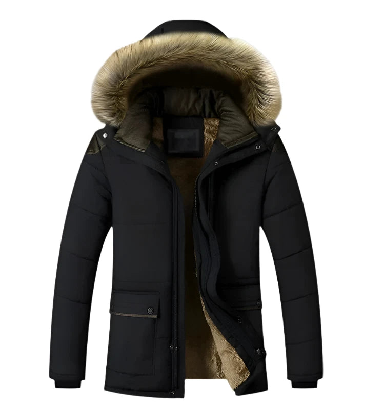 Coole Winterjacke mit Kapuze – Caleb