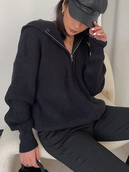 CozyChic™ – Eleganter & Kuscheliger Strickpullover für Damen
