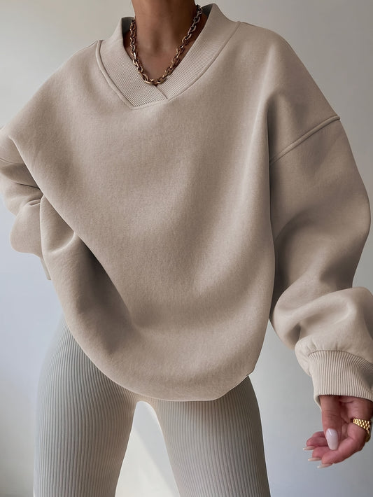 CozyChic™ – Stylischer Damen Pullover mit V-Ausschnitt