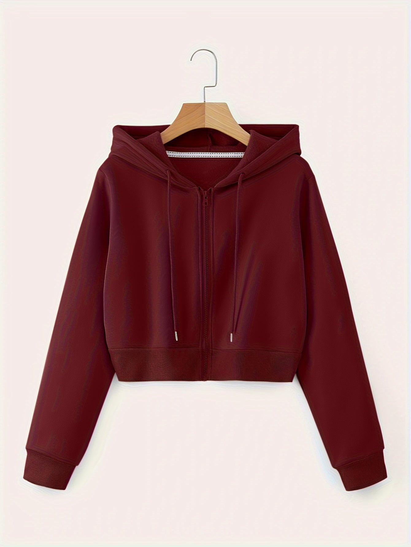CozyCrop™ – Stylische Damen Kapuzenjacke mit praktischem Zipper