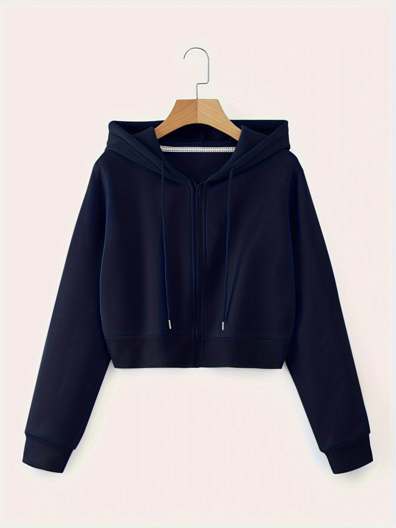 CozyCrop™ – Stylische Damen Kapuzenjacke mit praktischem Zipper