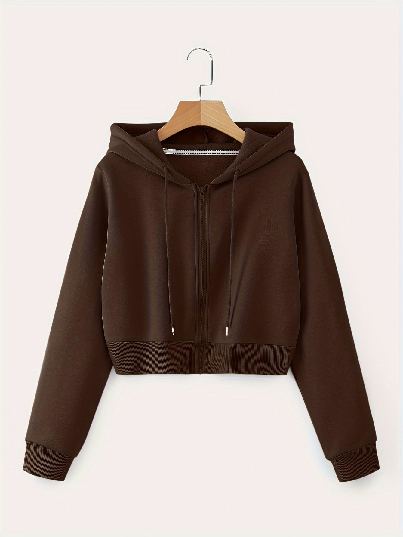 CozyCrop™ – Stylische Damen Kapuzenjacke mit praktischem Zipper