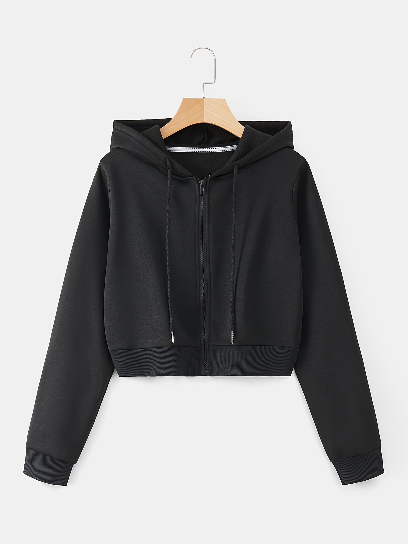 CozyCrop™ – Stylische Damen Kapuzenjacke mit praktischem Zipper