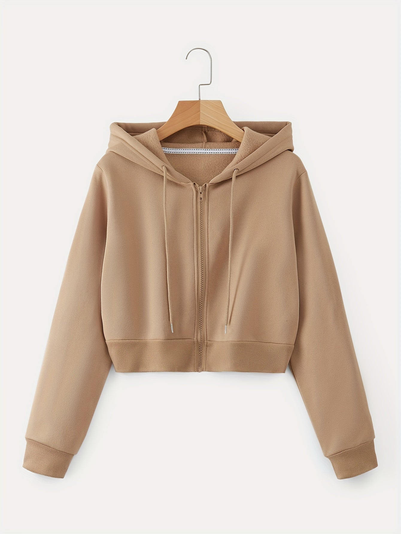 CozyCrop™ – Stylische Damen Kapuzenjacke mit praktischem Zipper