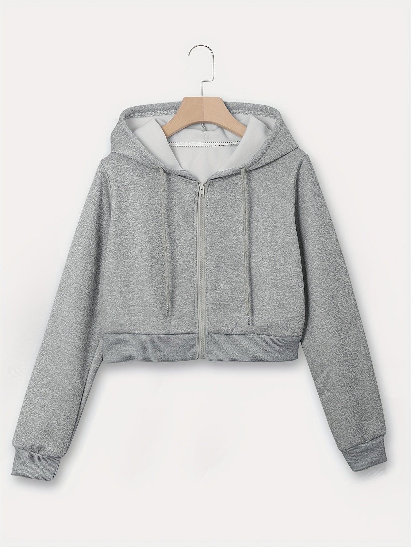 CozyCrop™ – Stylische Damen Kapuzenjacke mit praktischem Zipper