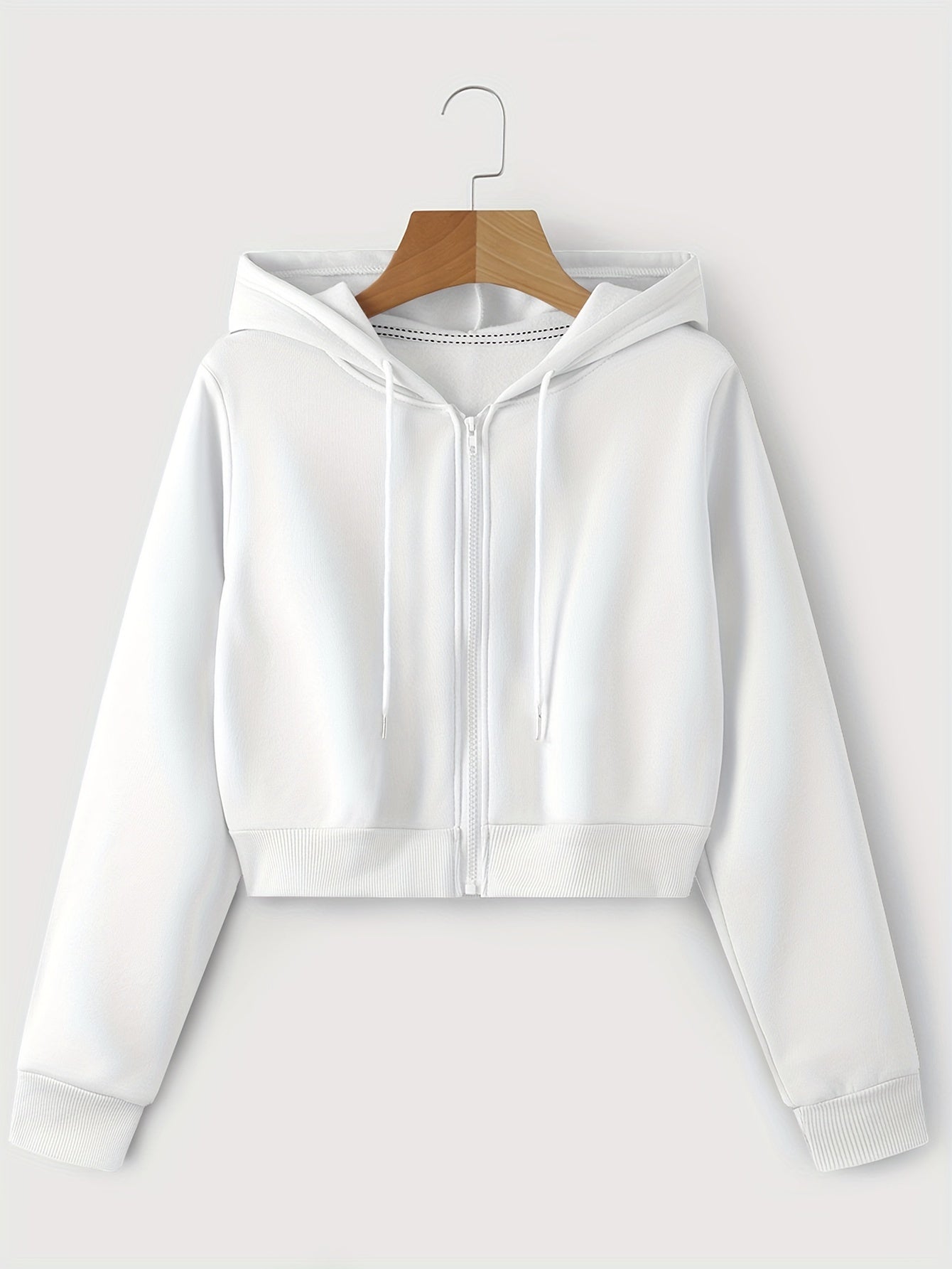 CozyCrop™ – Stylische Damen Kapuzenjacke mit praktischem Zipper