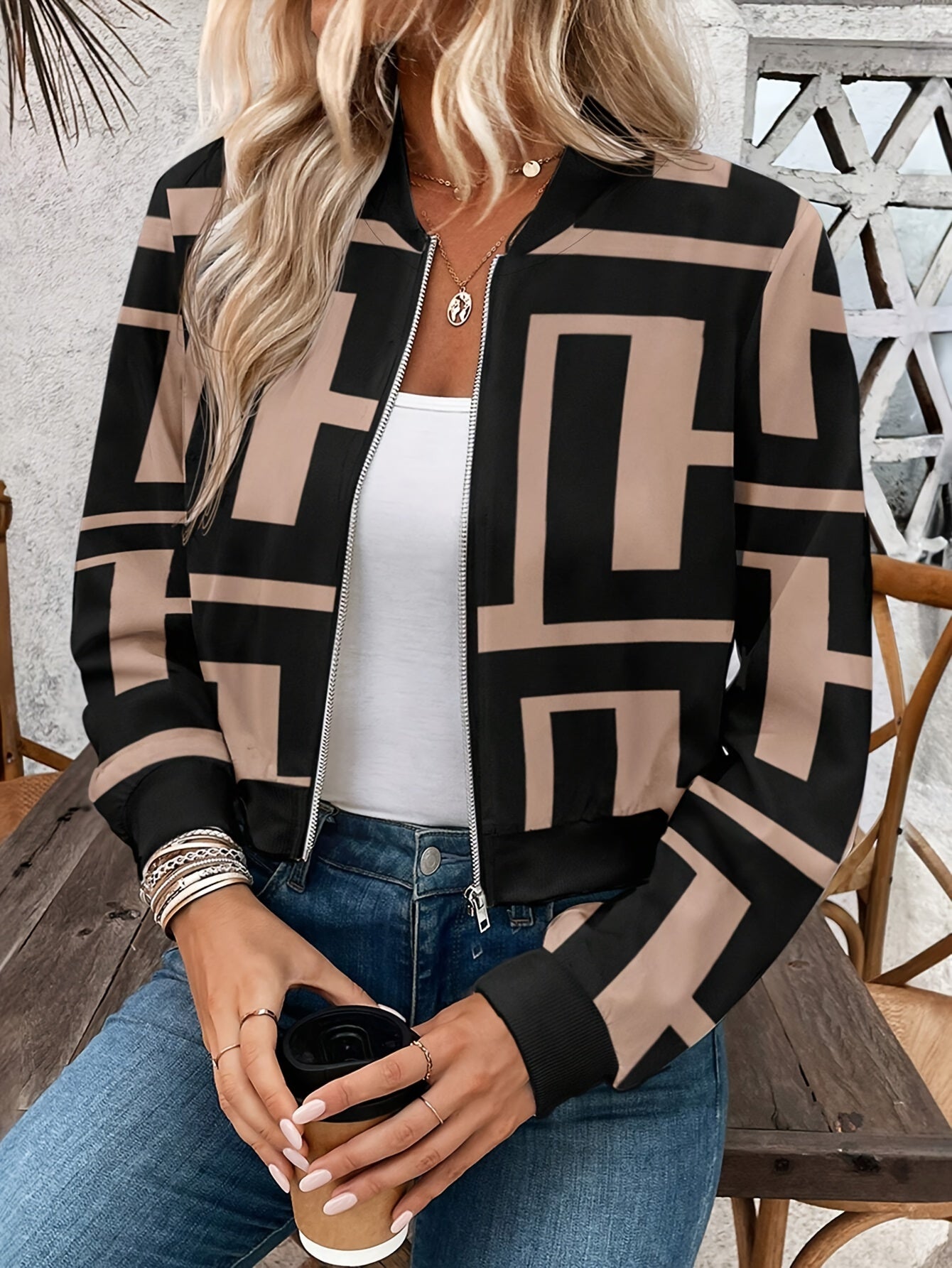CozyPilot™ – Warme & Leichte Bomberjacke für Damen
