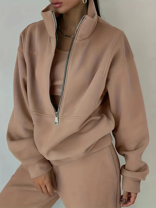 CozyZip™ – Damen Jogginganzug mit Reißverschluss