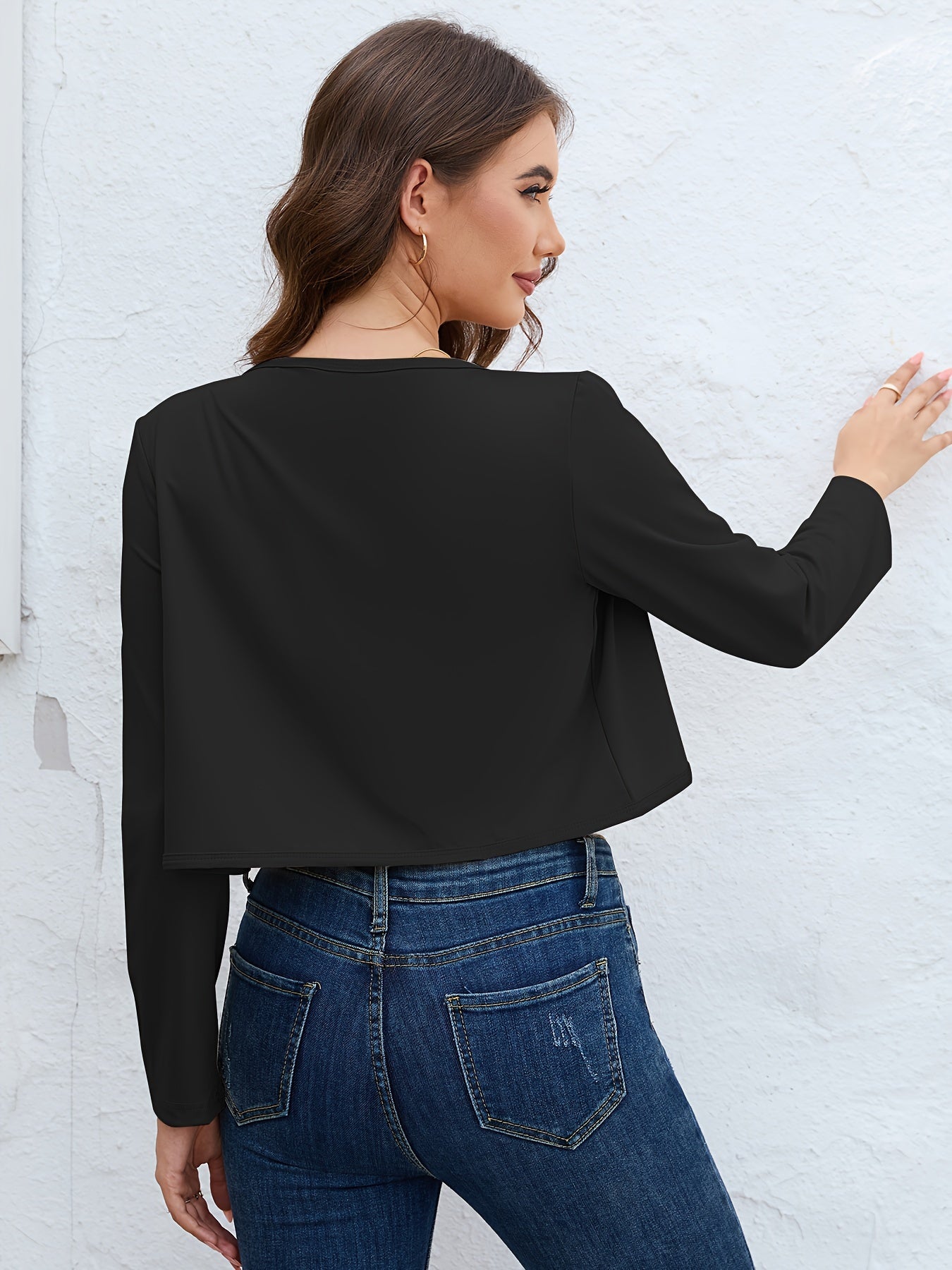 CropVista™ – Modische Damen Kurzjacke für stilvolle Übergangszeiten