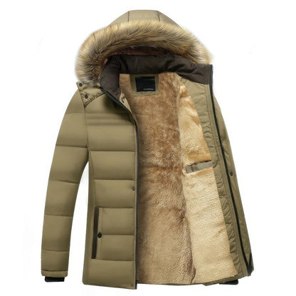 Wasserdichte und atmungsaktive Fleece-Jacke für Herren