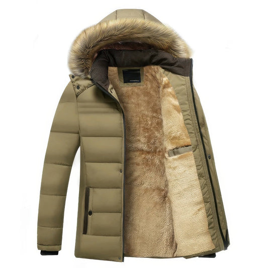 Wasserdichte und atmungsaktive Fleece-Jacke für Herren