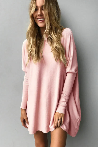 Elarova |  Damen-Baggy-Pullover