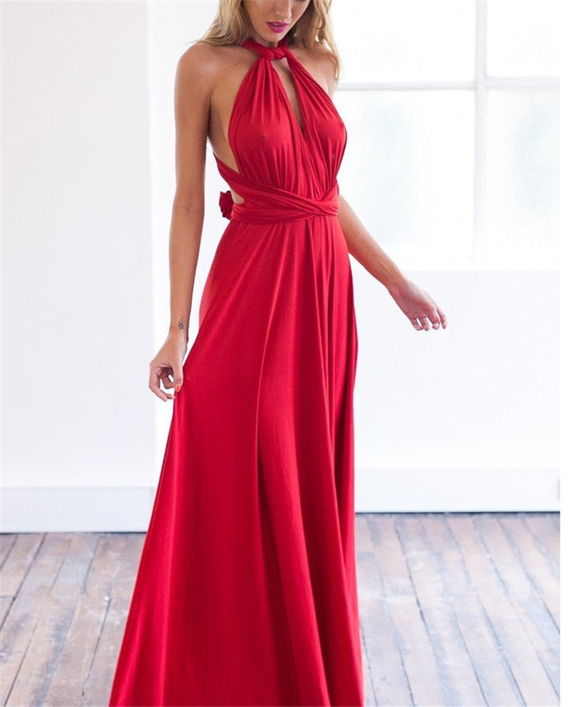 Damen Boho Kleid im Bandagen-Stil von Elarova